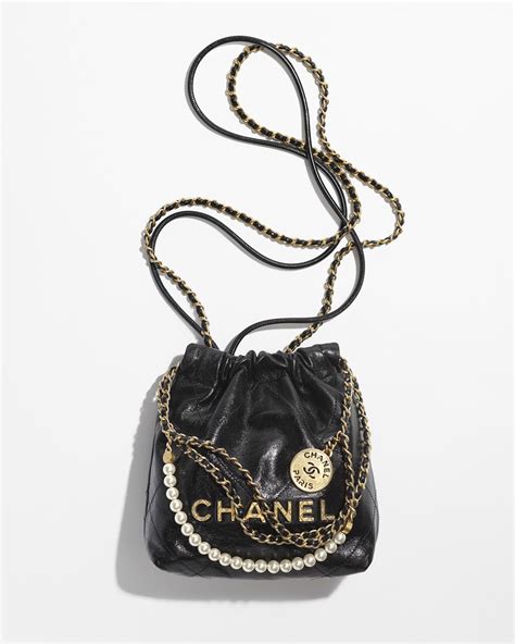 chanel 22 black bag|Chanel 22 bag small black.